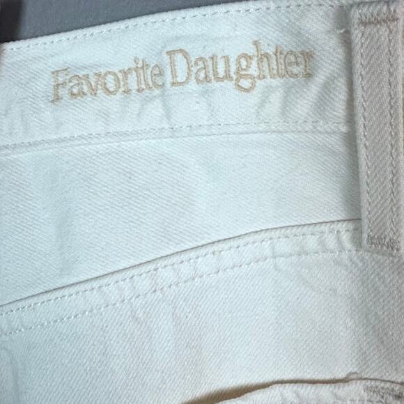 Favorite Daughter denim skirt size 16 / 18 cream long - Picture 8 of 11